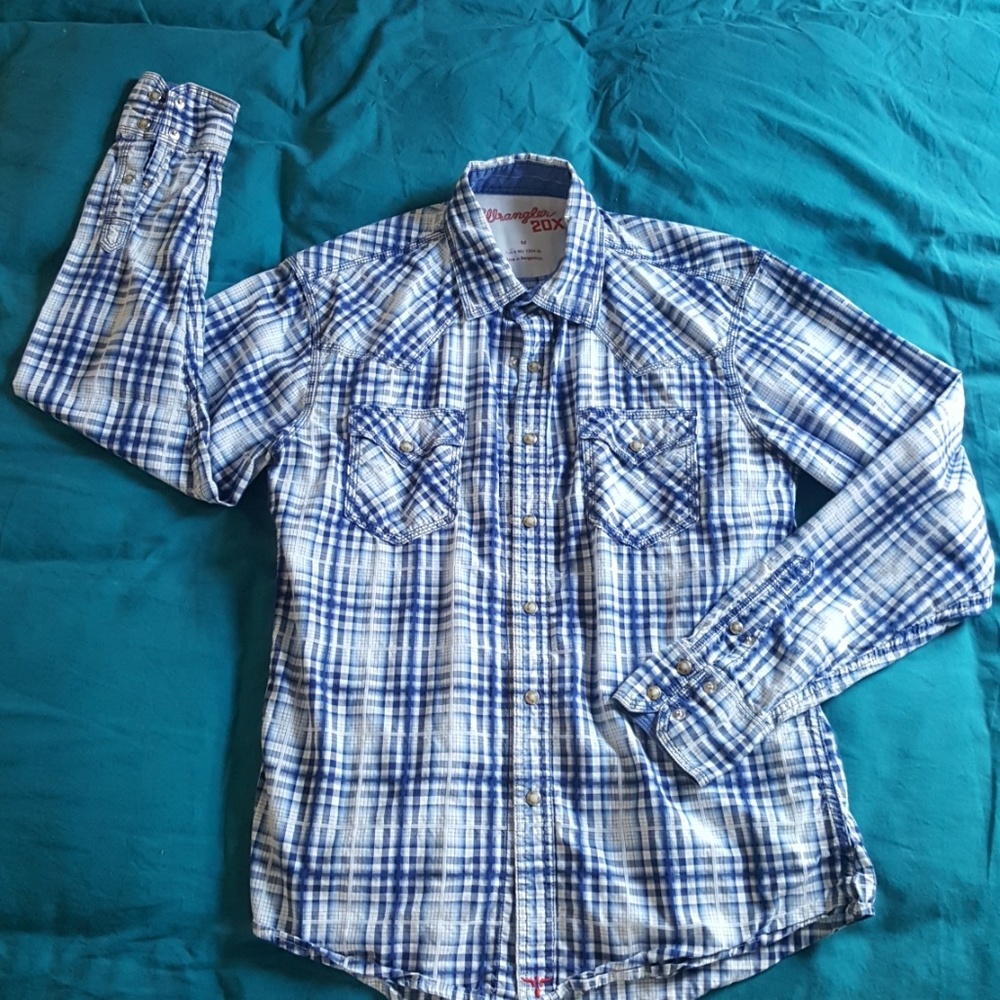 Wrangled western shirt